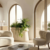 Plantr - Totem Stainless Steel Powder coated planter box. Steel pot plant trough. Architetural black planter box South Africa