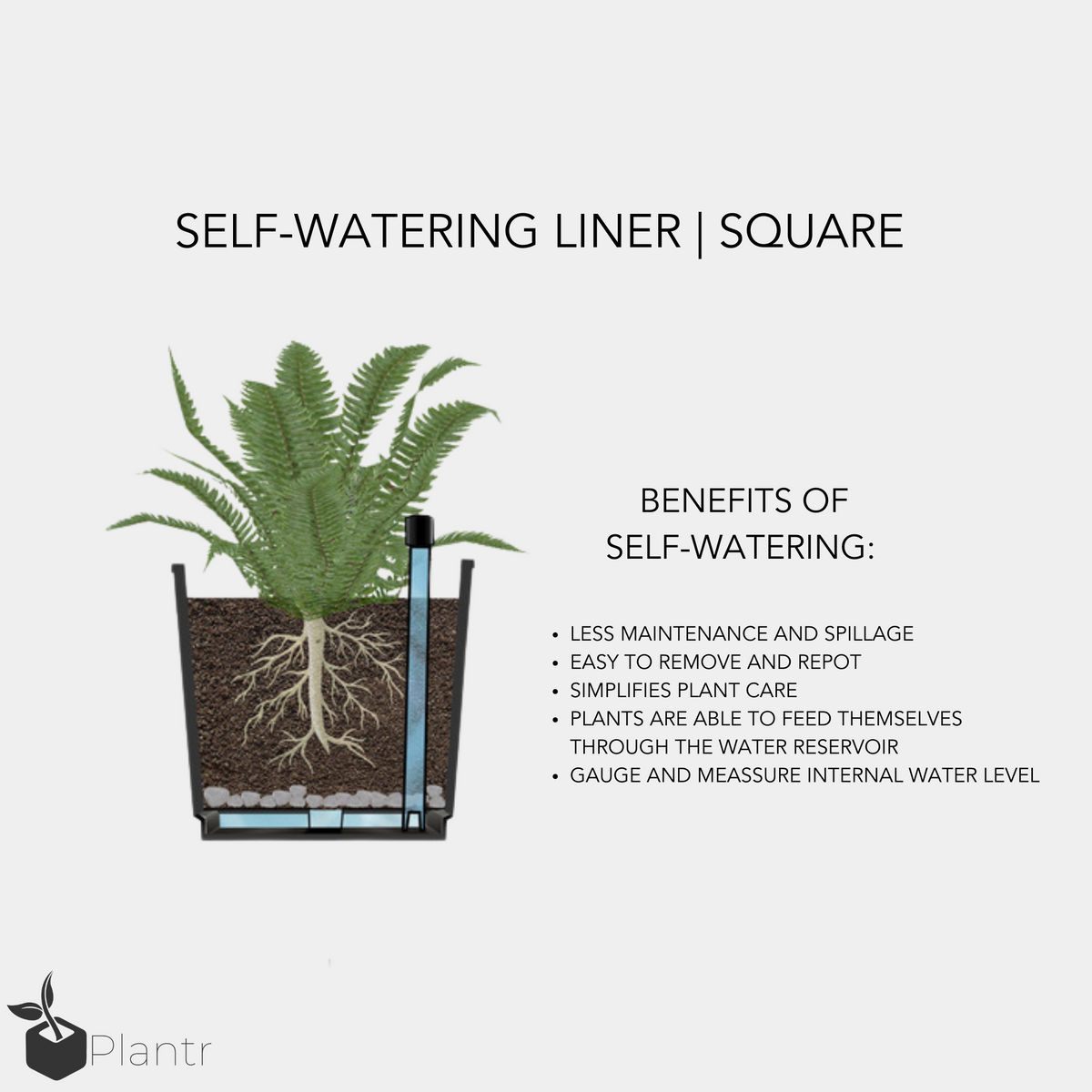 self watering planter liners Plantr | Self Watering Liners | Self-Watering Inner | Pot Plant | Planter